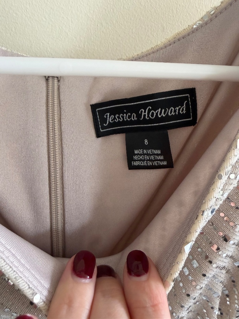 Jessica Howard NWT long sparkly gown